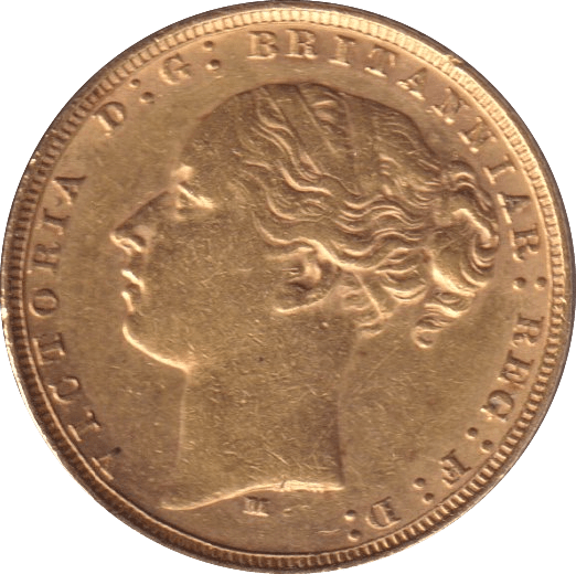 1879 GOLD SOVEREIGN ( AUNC ) MELBOURNE MINT - SOVEREIGN - Cambridgeshire Coins