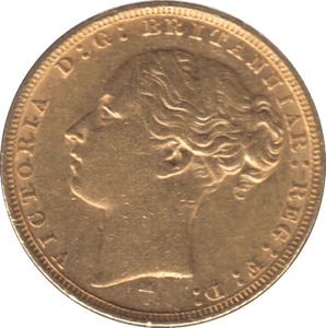 1879 GOLD SOVEREIGN ( EF ) MELBOURNE MINT - SOVEREIGN - Cambridgeshire Coins