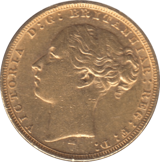 1879 GOLD SOVEREIGN ( EF ) MELBOURNE MINT - SOVEREIGN - Cambridgeshire Coins