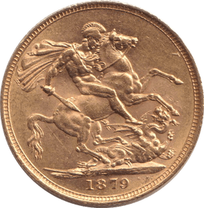 1879 GOLD SOVEREIGN ( EF ) MELBOURNE MINT - SOVEREIGN - Cambridgeshire Coins