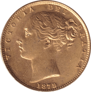 1879 GOLD SOVEREIGN ( EF ) SYDNEY MINT - SOVEREIGN - Cambridgeshire Coins