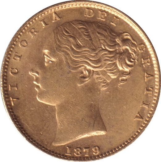 1879 GOLD SOVEREIGN ( EF ) SYDNEY MINT - SOVEREIGN - Cambridgeshire Coins