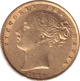 1879 GOLD SOVEREIGN ( GVF ) SYDNEY MINT - SOVEREIGN - Cambridgeshire Coins