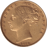 1879 GOLD SOVEREIGN ( GVF ) SYDNEY MINT - SOVEREIGN - Cambridgeshire Coins