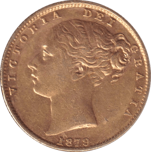 1879 GOLD SOVEREIGN ( GVF ) SYDNEY MINT - SOVEREIGN - Cambridgeshire Coins