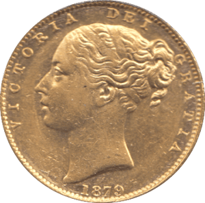 1879 GOLD SOVEREIGN SYDNEY MINT ( EF ) - SOVEREIGN - Cambridgeshire Coins