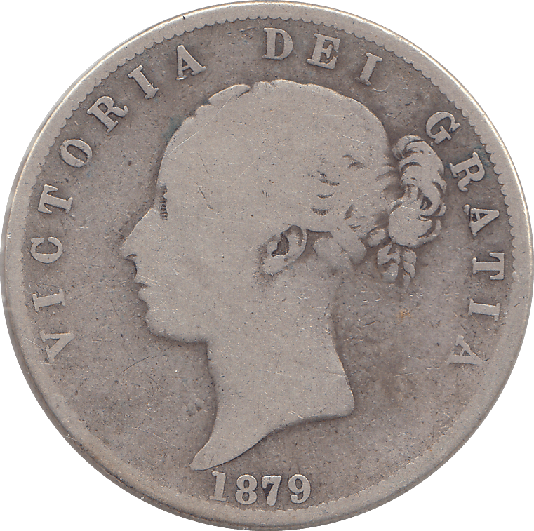 1879 HALFCROWN ( FINE ) - HALFCROWN - Cambridgeshire Coins