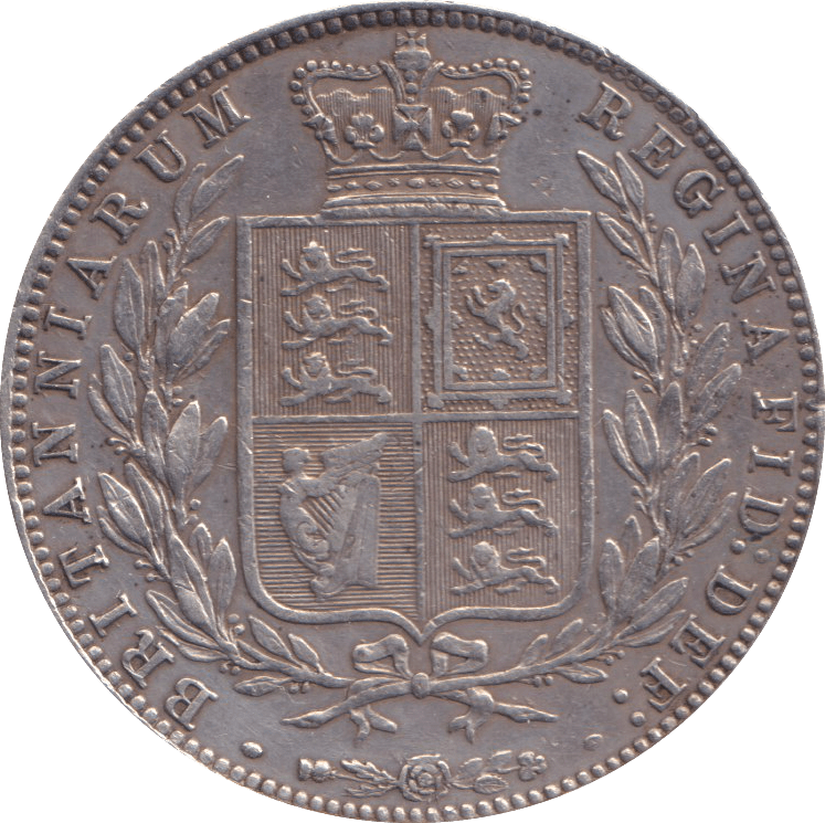 1879 HALFCROWN ( GVF ) - HALFCROWN - Cambridgeshire Coins
