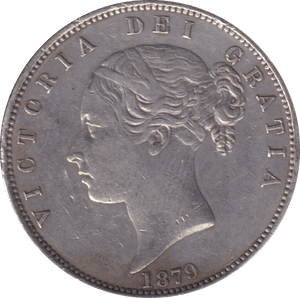 1879 HALFCROWN ( GVF ) - HALFCROWN - Cambridgeshire Coins