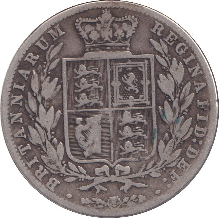 1879 HALFCROWN ( NF ) - HALFCROWN - Cambridgeshire Coins