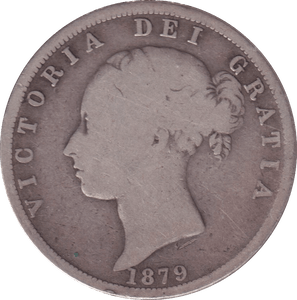 1879 HALFCROWN ( NF ) - HALFCROWN - Cambridgeshire Coins