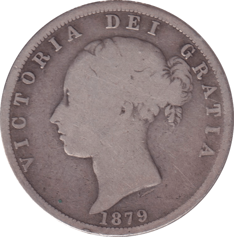 1879 HALFCROWN ( NF ) - HALFCROWN - Cambridgeshire Coins