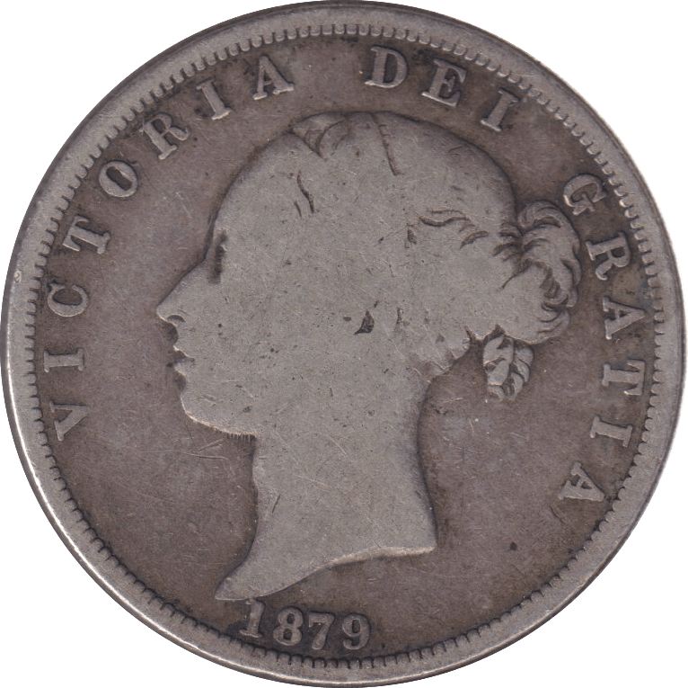 1879 HALFCROWN ( NF ) - HALFCROWN - Cambridgeshire Coins
