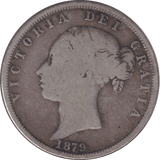1879 HALFCROWN ( NF ) - HALFCROWN - Cambridgeshire Coins