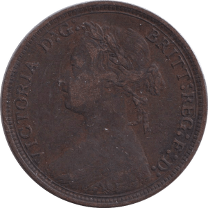 1879 HALFPENNY ( GF ) - WORLD COINS - Cambridgeshire Coins