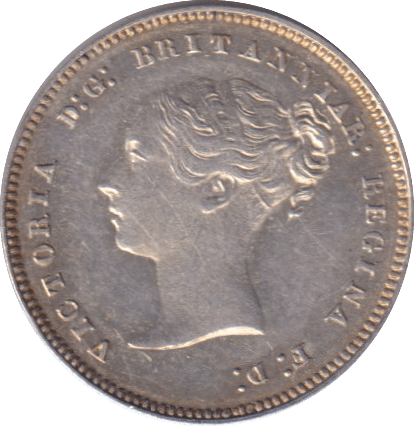 1879 MAUNDY FOURPENCE ( UNC ) - MAUNDY FOURPENCE - Cambridgeshire Coins