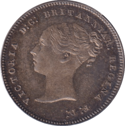 1879 MAUNDY FOURPENCE ( UNC ) - MAUNDY FOURPENCE - Cambridgeshire Coins