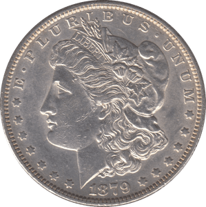 1879 MORGAN DOLLAR USA NEW ORLEANS MINT - SILVER WORLD COINS - Cambridgeshire Coins