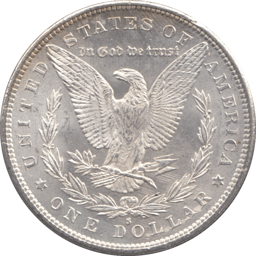 1879 MORGAN DOLLAR USA SAN FRANCISCO MINT - SILVER WORLD COINS - Cambridgeshire Coins