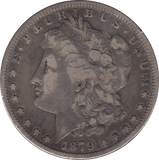 1879 MORGAN DOLLAR USA SAN FRANCISCO MINT - SILVER WORLD COINS - Cambridgeshire Coins