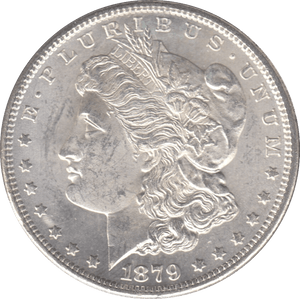 1879 MORGAN DOLLAR USA SAN FRANCISCO MINT - SILVER WORLD COINS - Cambridgeshire Coins
