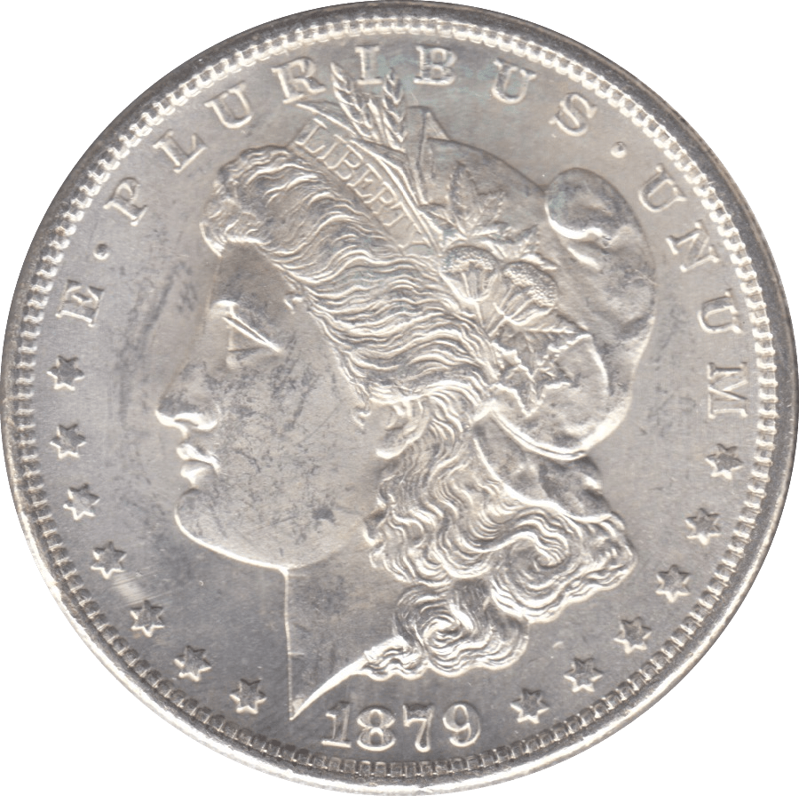 1879 MORGAN DOLLAR USA SAN FRANCISCO MINT - SILVER WORLD COINS - Cambridgeshire Coins