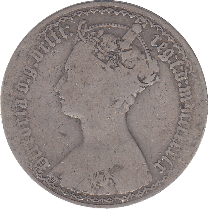 1879 ONE FLORIN ( NF ) - FLORIN - Cambridgeshire Coins