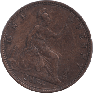 1879 PENNY ( FINE ) - PENNY - Cambridgeshire Coins