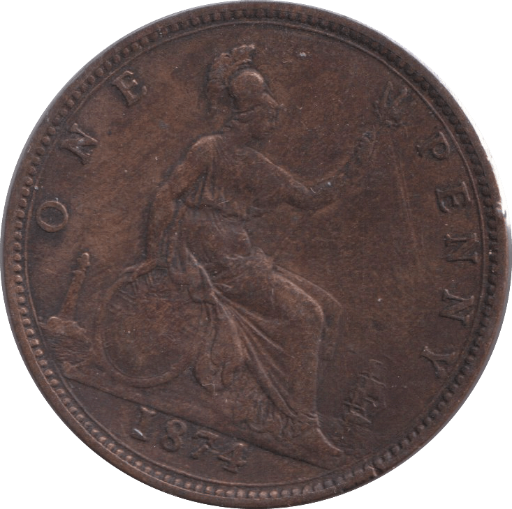 1879 PENNY ( FINE ) - PENNY - Cambridgeshire Coins