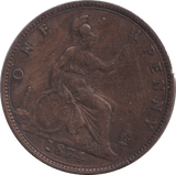 1879 PENNY ( FINE ) - PENNY - Cambridgeshire Coins