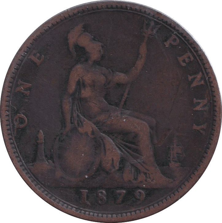 1879 PENNY ( FINE ) - PENNY - Cambridgeshire Coins
