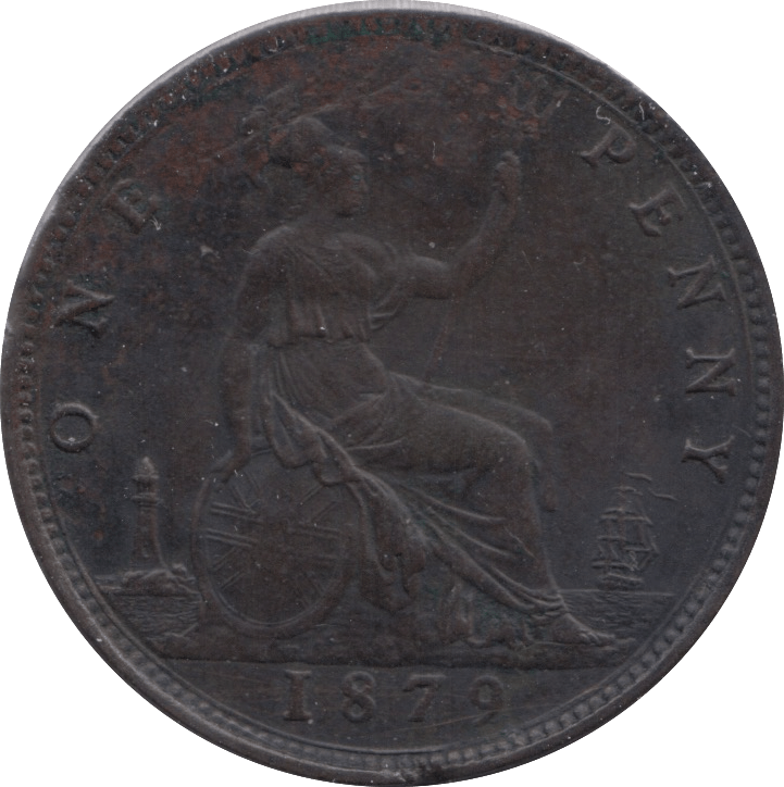 1879 PENNY ( GVF ) - PENNY - Cambridgeshire Coins