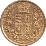 1879 S GOLD SOVEREIGN ( VF ) - SOVEREIGN - Cambridgeshire Coins