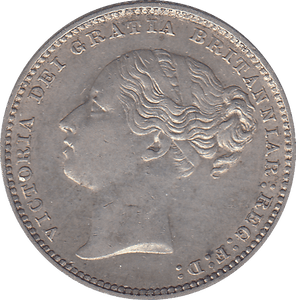 1879 SHILLING ( AUNC ) - SHILLING - Cambridgeshire Coins