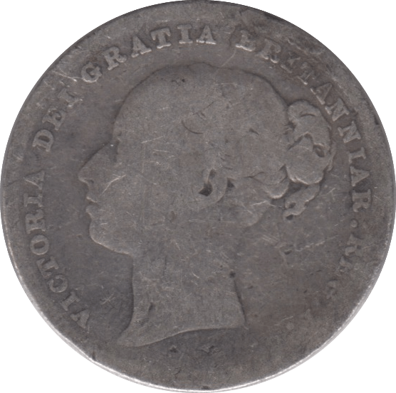 1879 SHILLING ( FAIR ) - Shilling - Cambridgeshire Coins