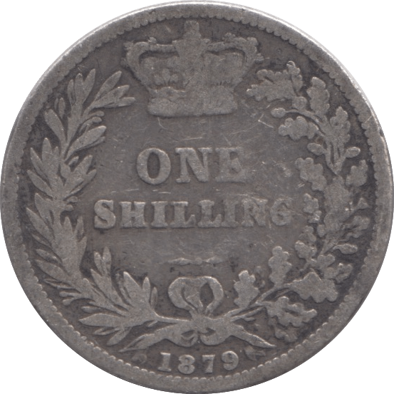 1879 SHILLING ( FAIR ) - Shilling - Cambridgeshire Coins