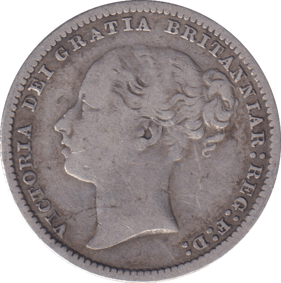 1879 SHILLING ( FINE ) - SHILLING - Cambridgeshire Coins