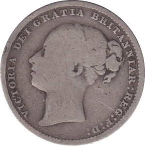 1879 SHILLING ( FINE ) - SHILLING - Cambridgeshire Coins