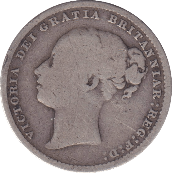 1879 SHILLING ( FINE ) - SHILLING - Cambridgeshire Coins