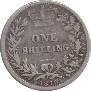 1879 SHILLING ( FINE ) - SHILLING - Cambridgeshire Coins