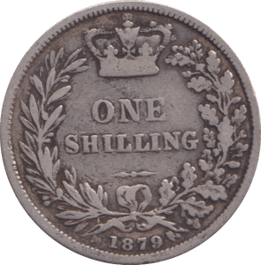 1879 SHILLING ( GF ) - Shilling - Cambridgeshire Coins