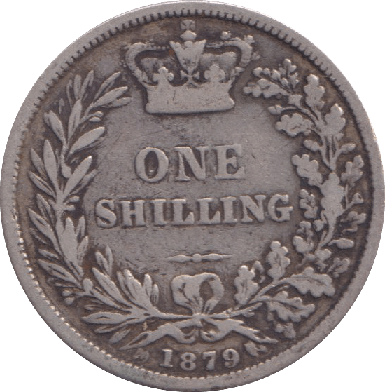 1879 SHILLING ( GF ) - Shilling - Cambridgeshire Coins