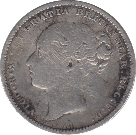 1879 SHILLING ( GF ) - SHILLING - Cambridgeshire Coins