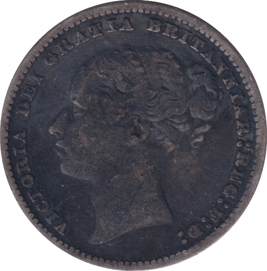 1879 SHILLING ( GVF ) - SHILLING - Cambridgeshire Coins
