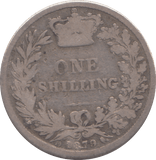 1879 SHILLING ( NF ) - SHILLING - Cambridgeshire Coins