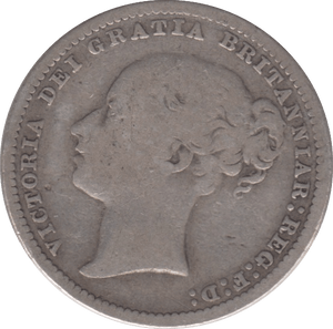 1879 SHILLING ( NF ) - SHILLING - Cambridgeshire Coins
