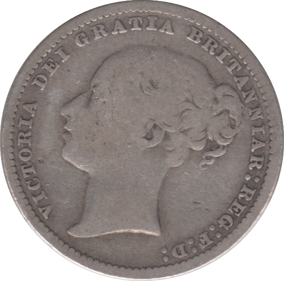 1879 SHILLING ( NF ) - SHILLING - Cambridgeshire Coins