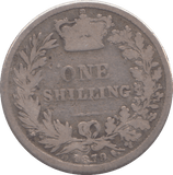 1879 SHILLING ( NF ) - SHILLING - Cambridgeshire Coins