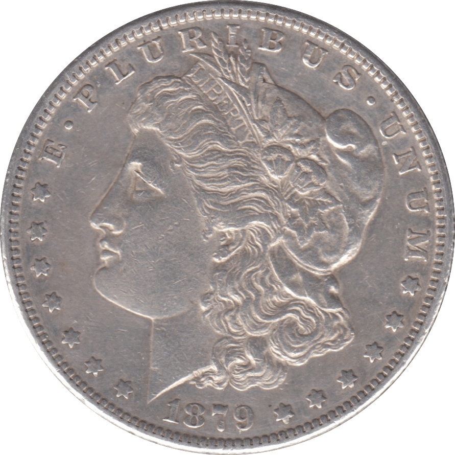 1879 SILVER MORGAN DOLLAR SAN FRANCISCO MINT - SILVER WORLD COINS - Cambridgeshire Coins