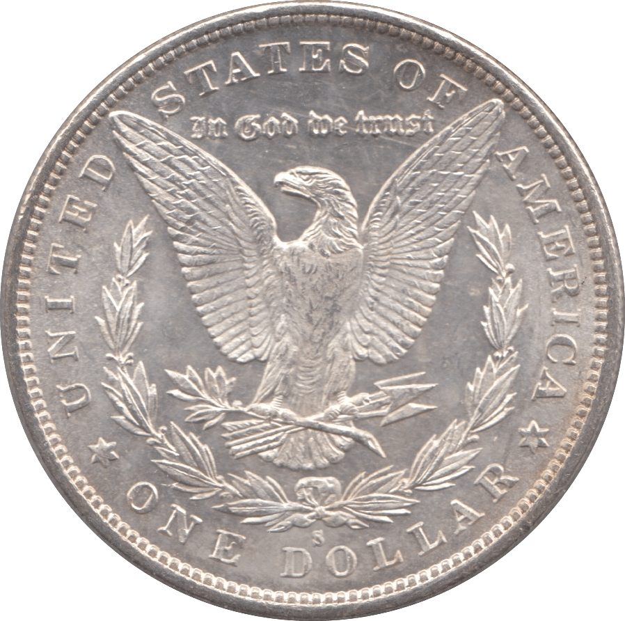 1879 SILVER MORGAN DOLLAR SAN FRANCISCO MINT - SILVER WORLD COINS - Cambridgeshire Coins